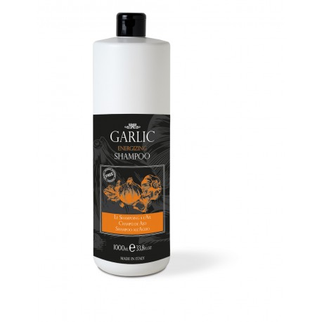 Garlic Energizing šampūnas su česnakų ekstraktu ir linų sėmenų aliejumi